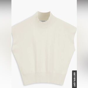 Off-white Pullover Sweater Vest